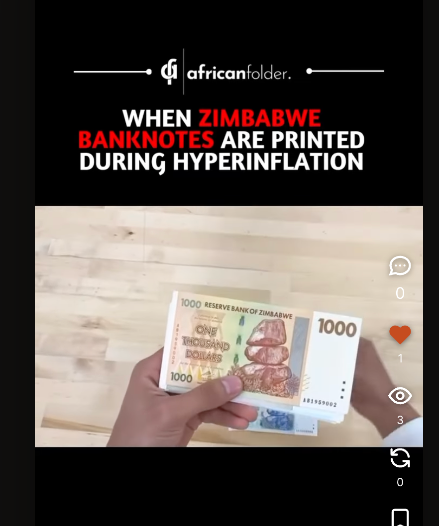 When Zimbabwe’s hyperinflation produced 1 trillion-dollar note